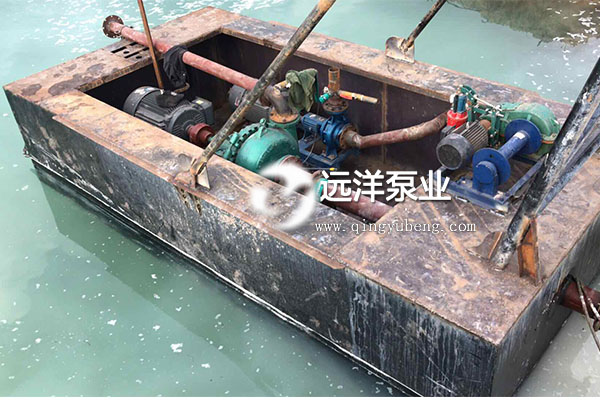 大顆粒泥沙泵ZS150安裝現(xiàn)場(chǎng)