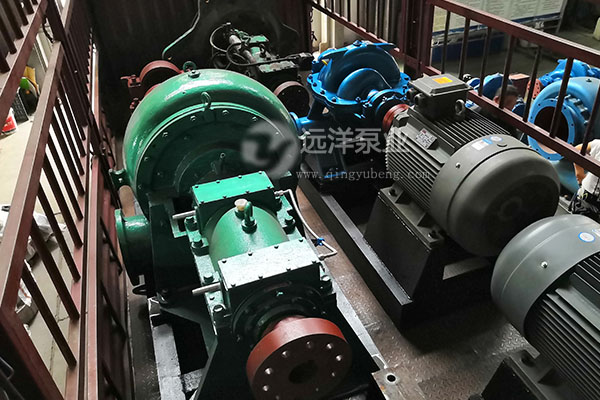 遠(yuǎn)洋牌耐磨抽沙泵裝車